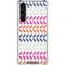 Striped Chevron Galaxy S24 FE Clear Case